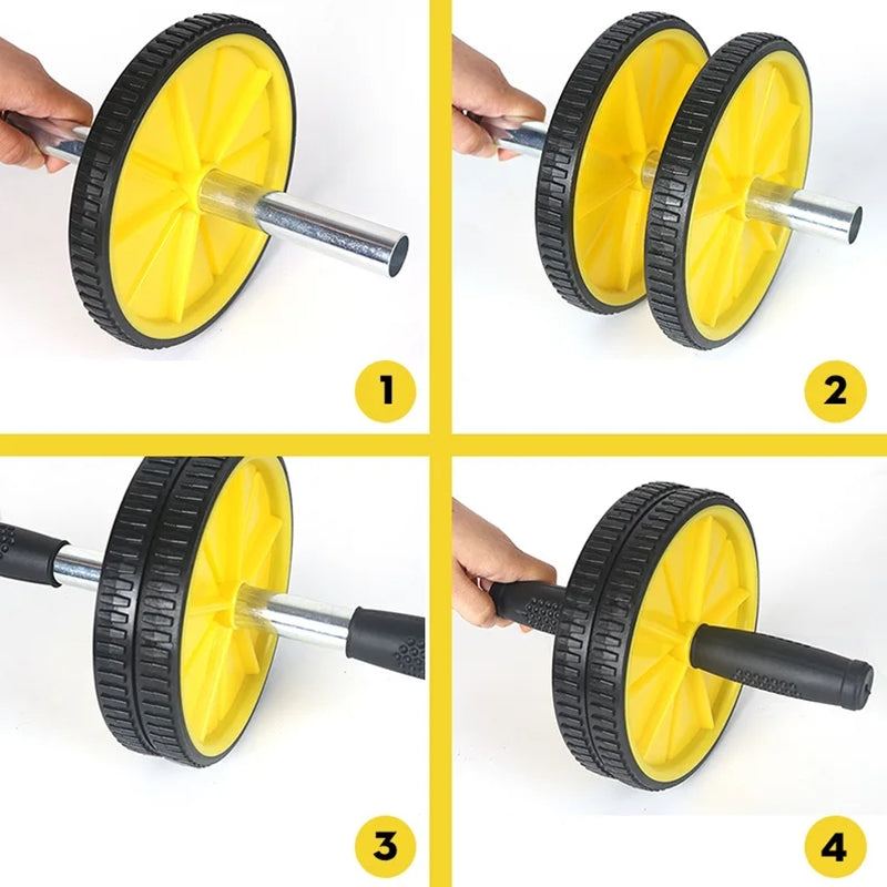 Roda Para Exercício Abdominal Lombar Fitness Academia