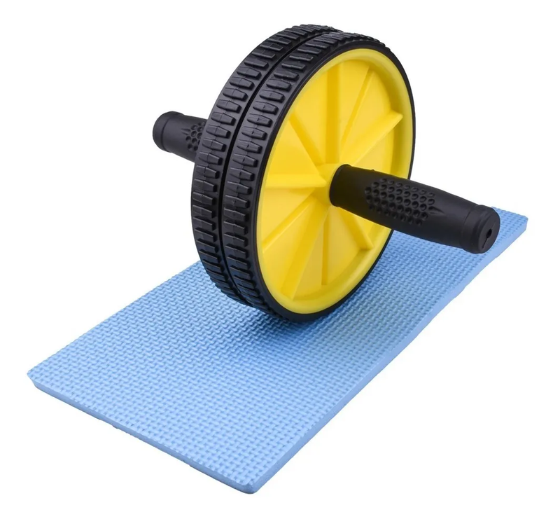 Roda Para Exercício Abdominal Lombar Fitness Academia