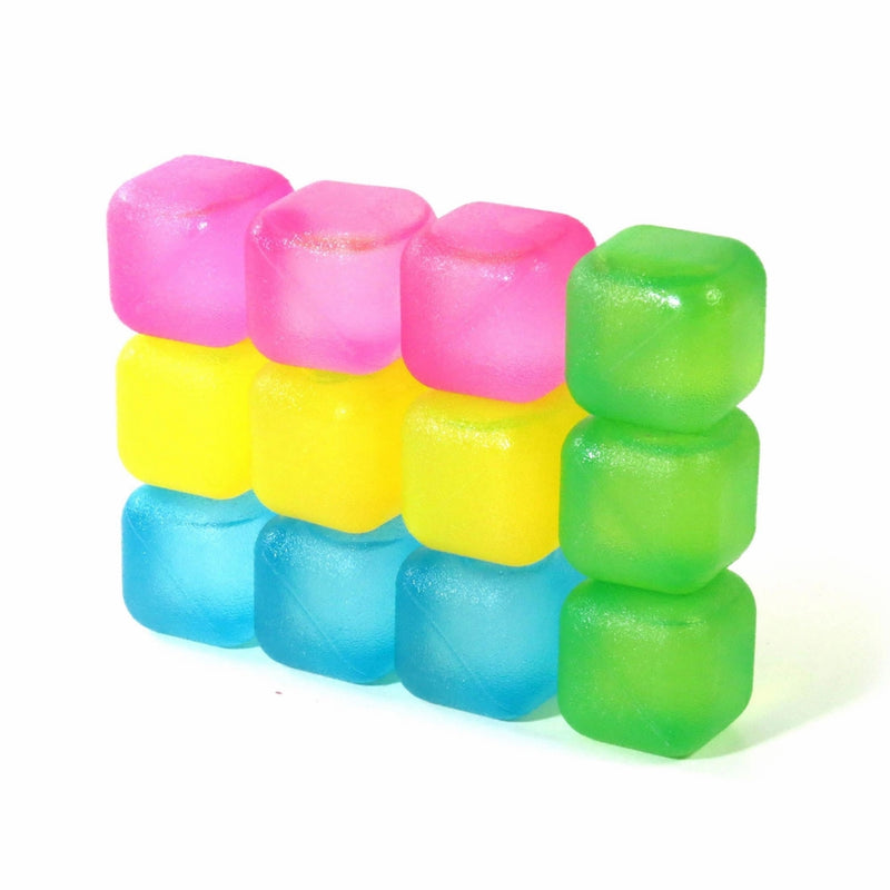 Gelo Artificial Colorido Ice Cubes Colors - C/ 10pc