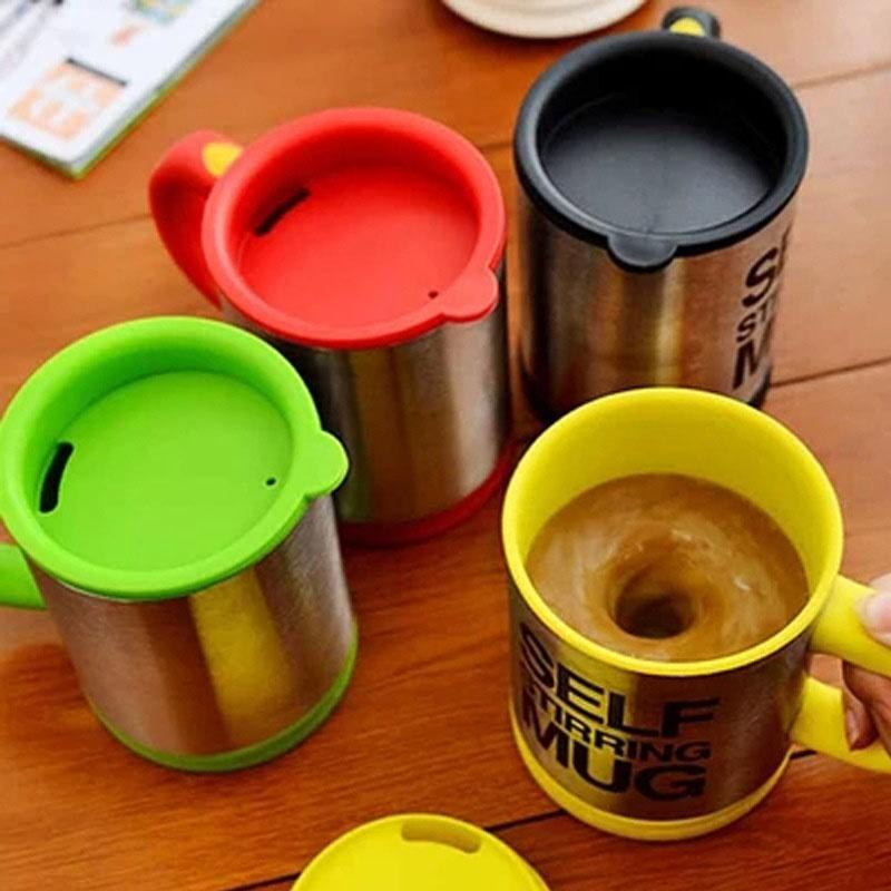 Caneca Mixer Automática Self Stirring Mug Café Leite