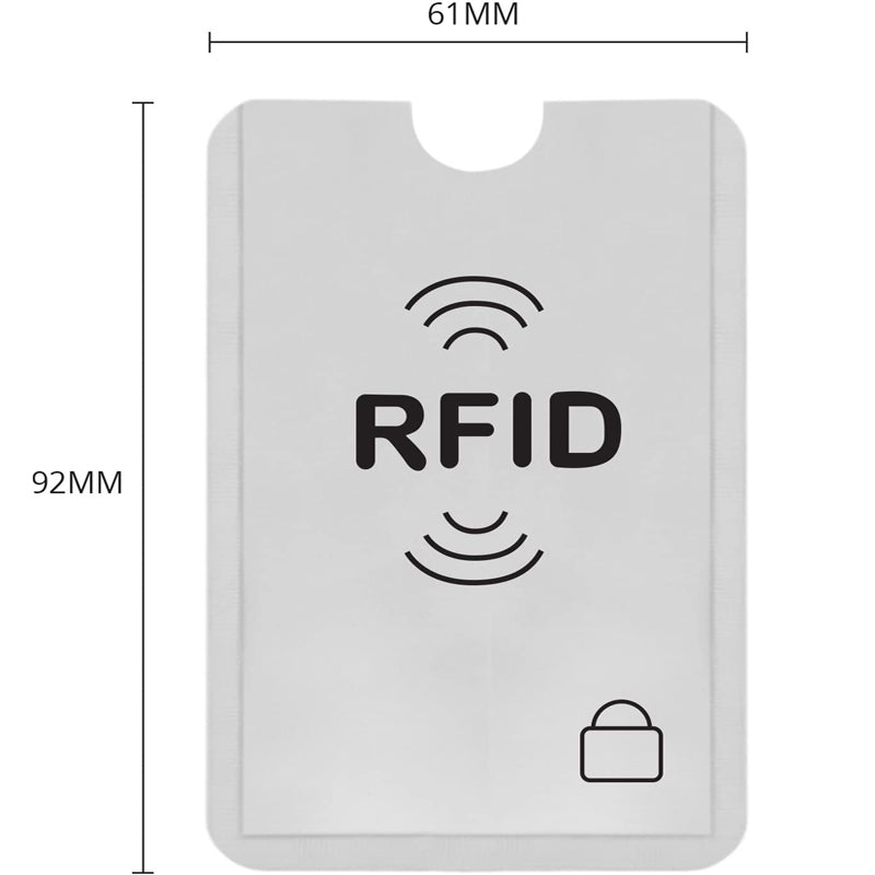 Capa Protetora Cartão de Aproximação Anti Furto Rfid