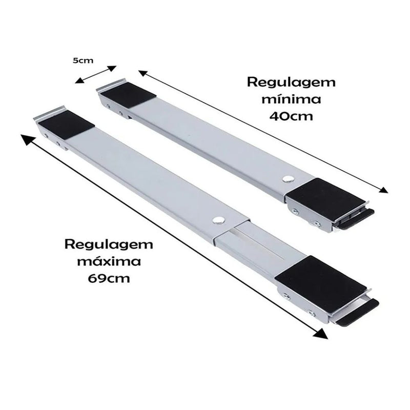 Suporte de Rodinhas Para Máquina de Lavar Móveis e Freezer