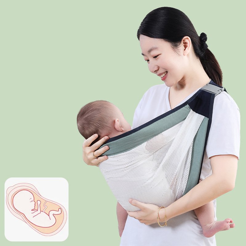 Sling Canguru Carregador De Bebe Ajustável