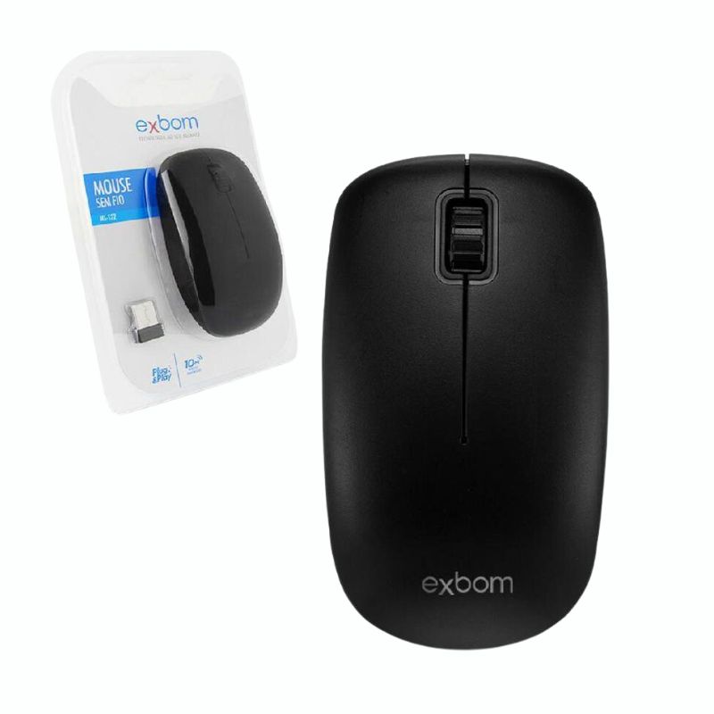 Mouse Wireless Sem Fio USB 2.4ghz MS-S22