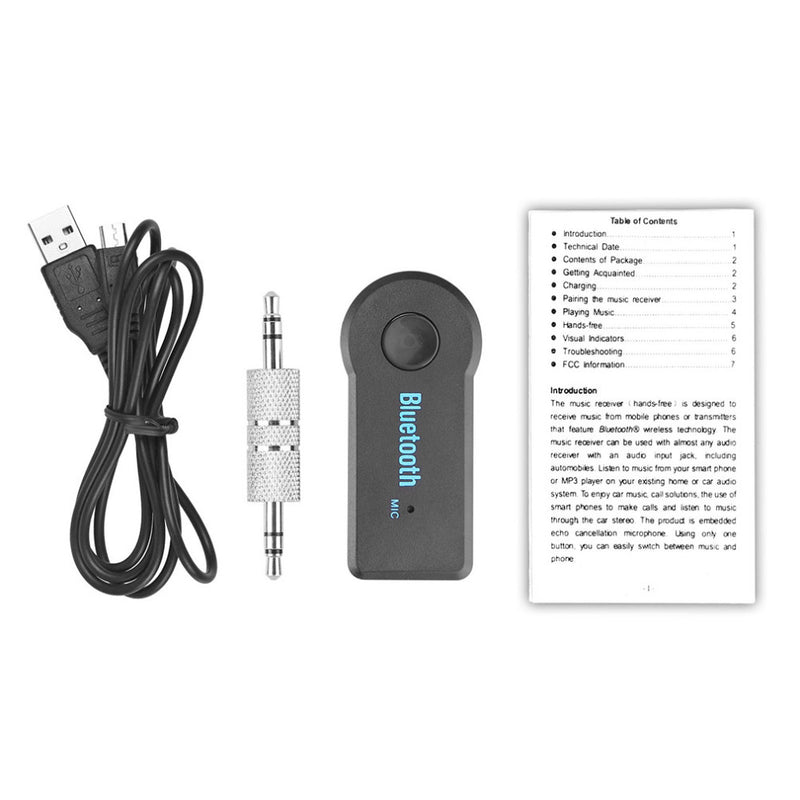 Adaptador Bt Veicular P2 Receptor Conversor Para Carro