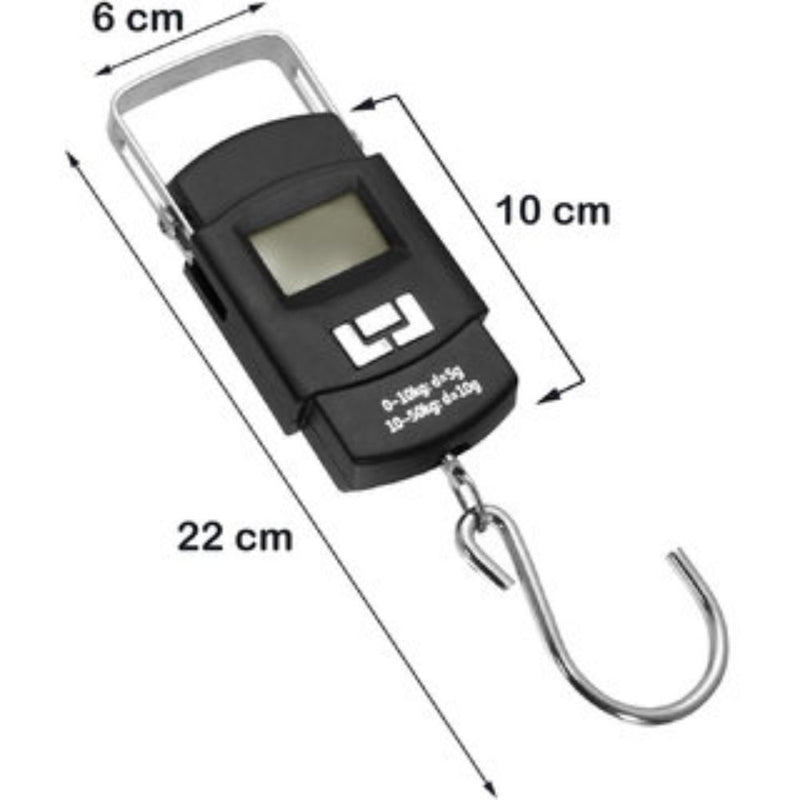 Balança Digital Precisão Pesa Bolsa Sacola e Peixe Até 50 Kg