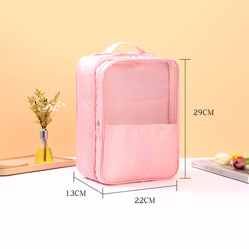 Bolsa de Viagem Nylon Multi Camadas Porta Sapato