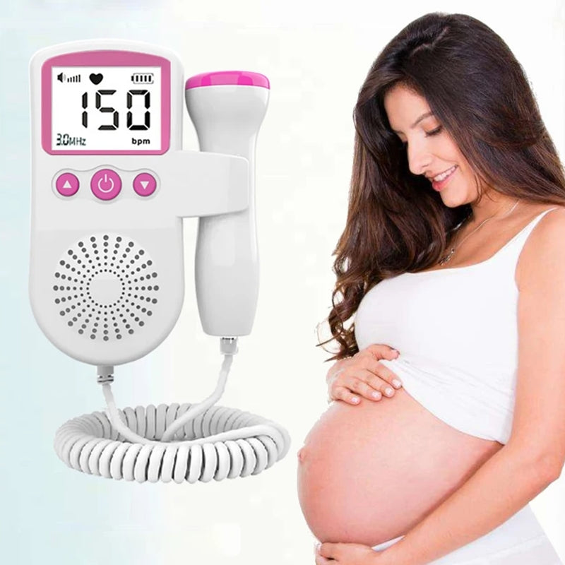 Monitor Fetal Doppler Aparelho Para Ouvir Coração