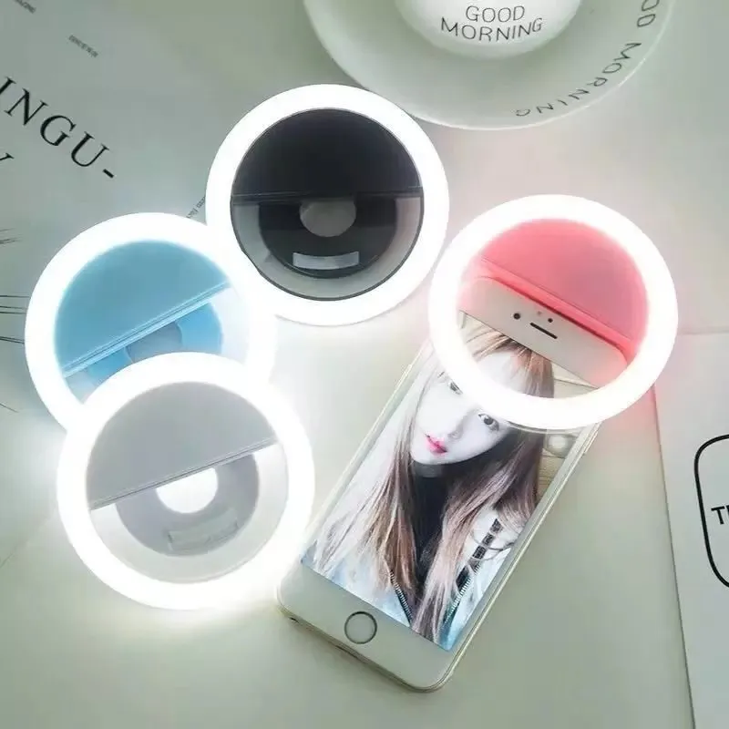 Clipe Anel P/ Selfie Ring Light Led Celular Universal