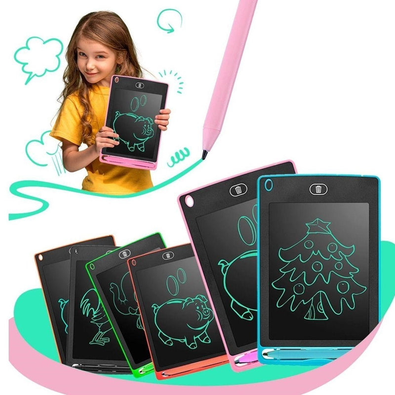 Tablet Infantil LCD Lousa Mágica Para Desenho e Estudo 8,5"